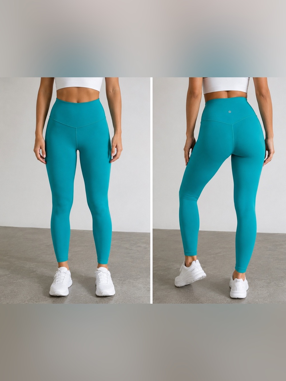Lululemon Align High-Rise Leggings 25” | Teal Turquoise | Size 4. {em}